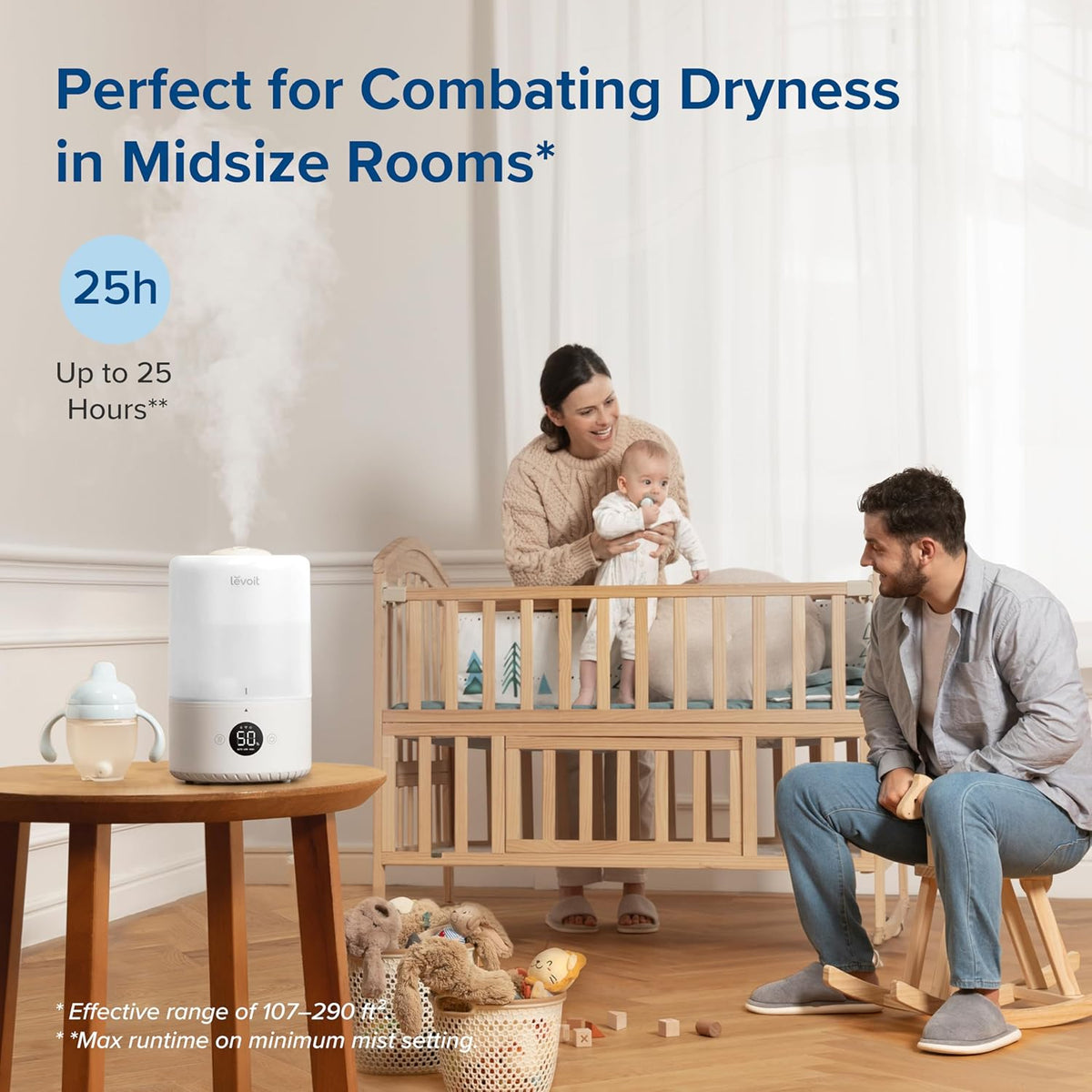 Humidifier with Wifi Humidity Control