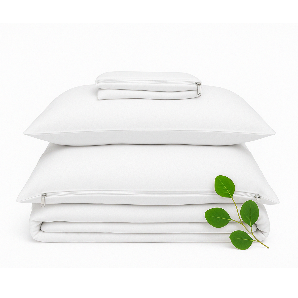 Anti Dust Mite Bedding Set | Fitted Sheet + Duvet Cover + Pillow Case