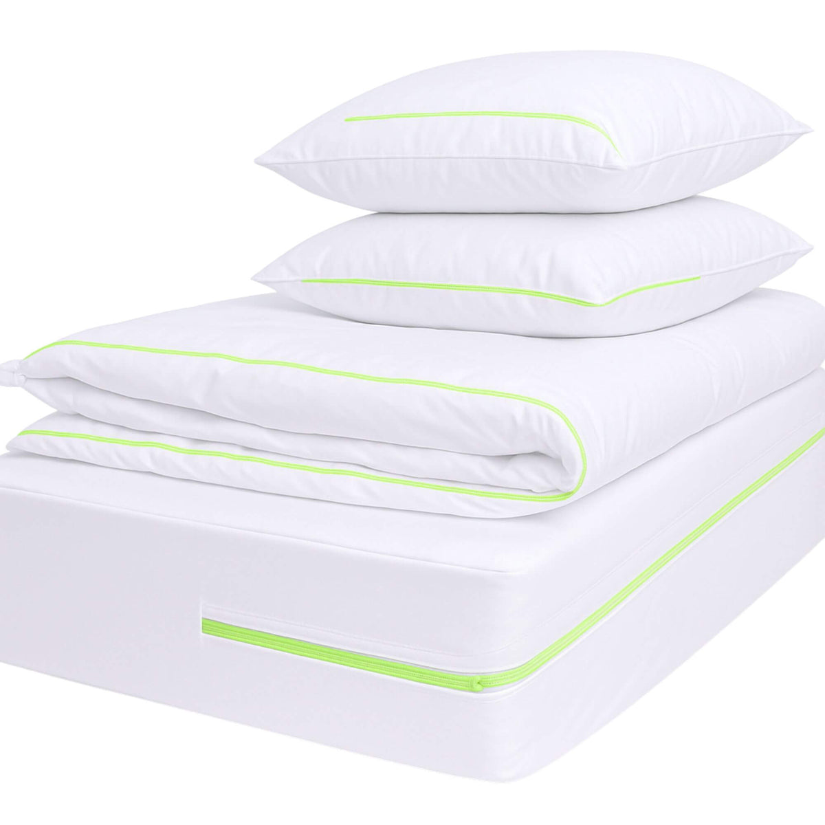 Anti-Allergy Dust Mite Protector Set | Mattress, Pillow & Duvet