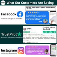 Anti-Dust Mite Bedding Pillow Case (Set of 2)