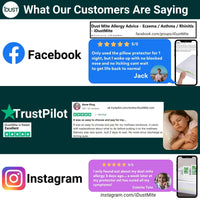 Anti-Allergy Dust Mite Protector Set | Mattress, Pillow & Duvet