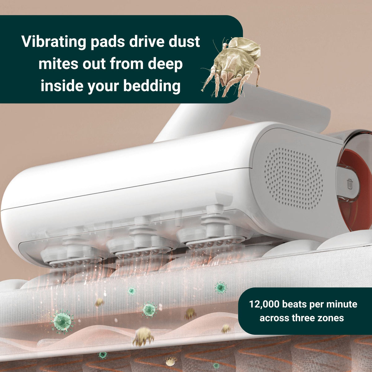 Ultimate Dust Mite Vacuum – Deep Clean with UV, Heat & Cyclone Power