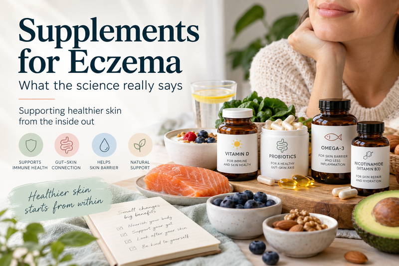 The Best Supplements for Eczema: What the Science Says