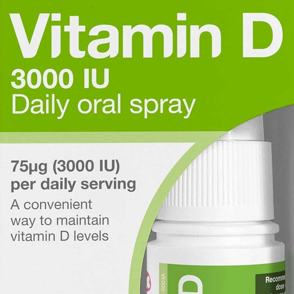 Vitamin D 3000 IU Daily Oral Spray