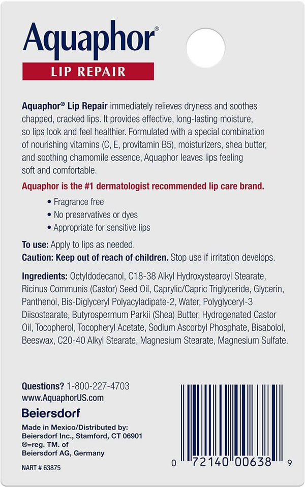 Aquaphor Lip Repair Ointment