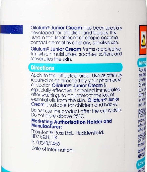 Oilatum Junior Cream 