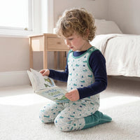 Anti Scratch Dungarees - Crocodile Print