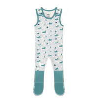 Anti Scratch Dungarees - Crocodile Print