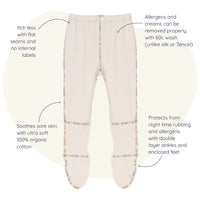 Eczema Ankle Protect PJ Bottoms (1-4 yrs)